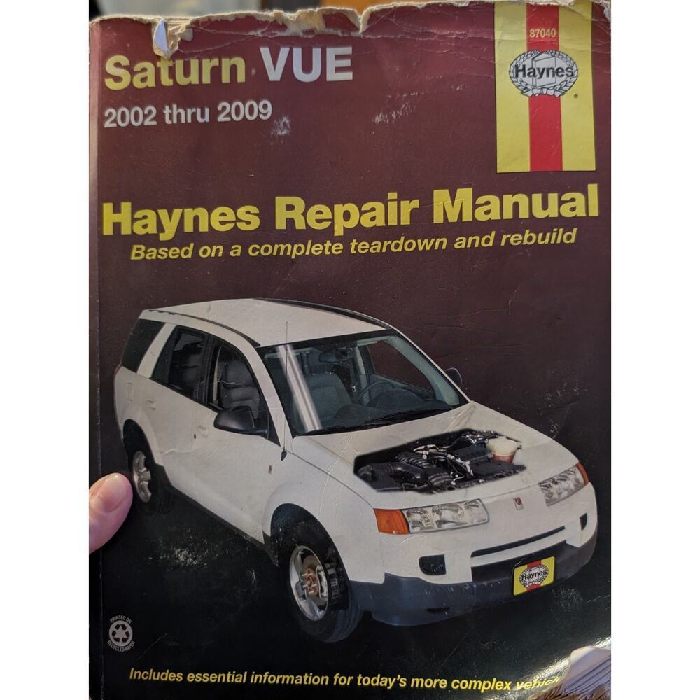 🏖️Haynes 2002-2009 Saturn Vue Repair Manual
